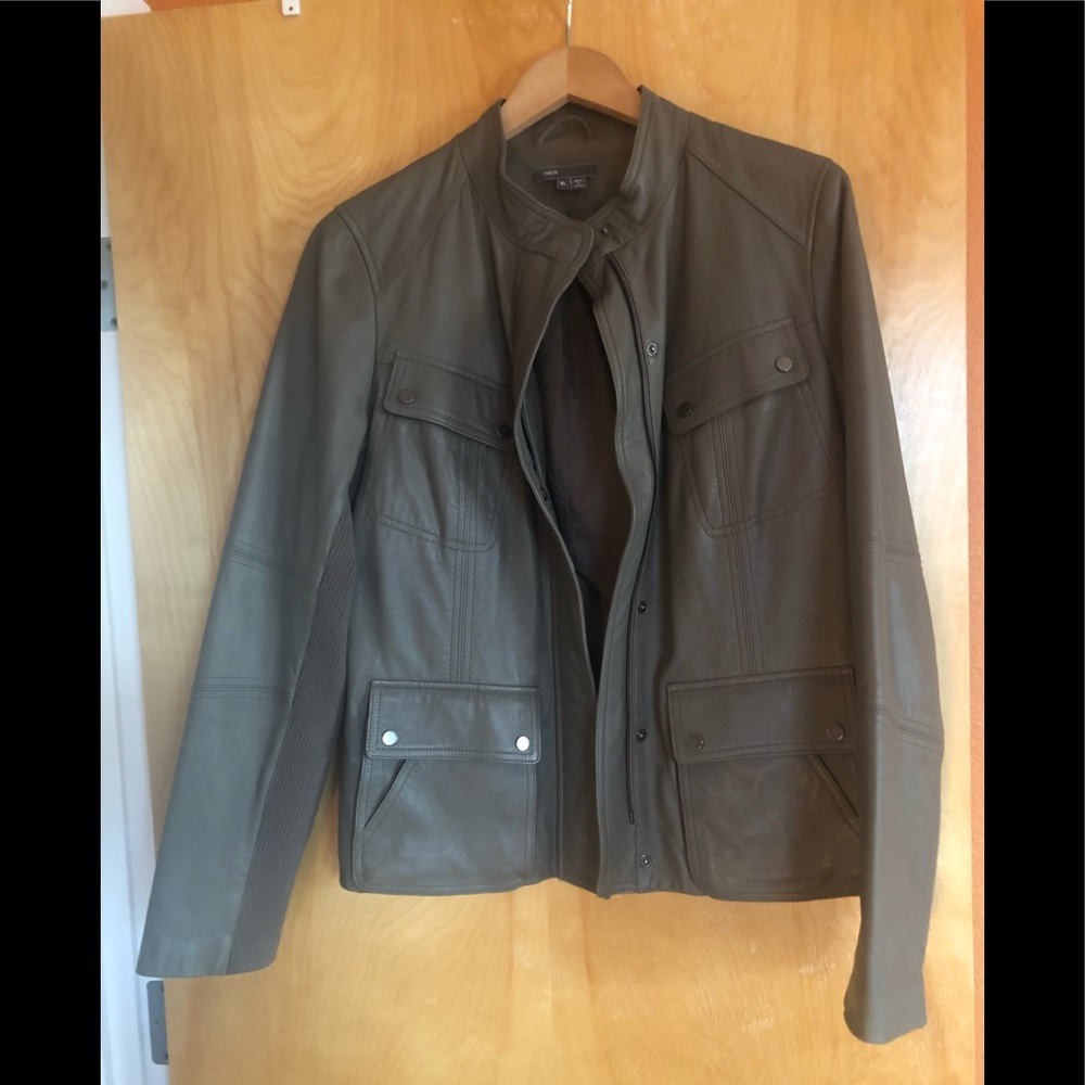 Vince leather jacket